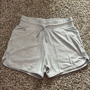 All in Motion Kids Light Gray Stretchy Drawstring Shorts